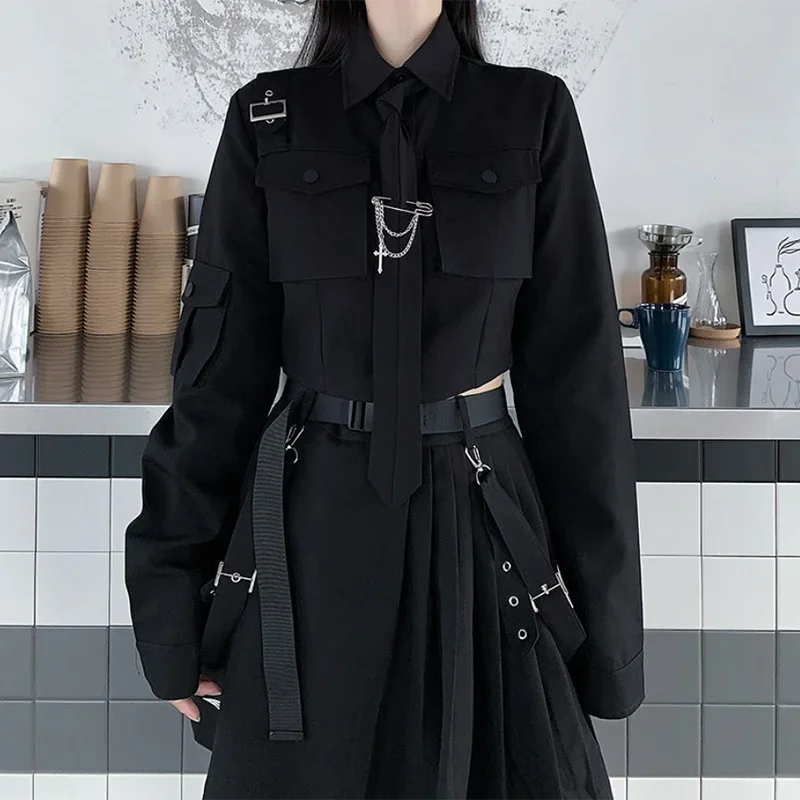 Women's Streetwear™ Harajuku Oversize Punk Chain Ribbon Skirts