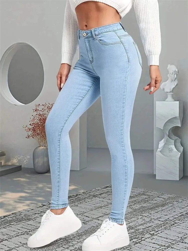 Women Stretch Skinny Jeans™ Slim Fit Pencil Leggings Denim Pants