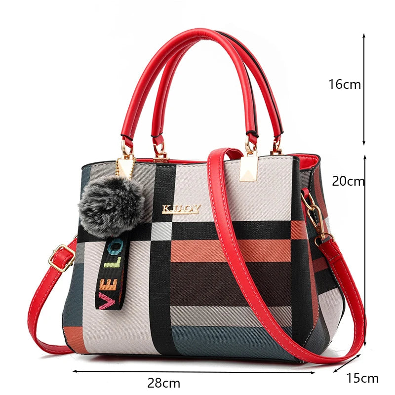 Women's PU Leather Handbags™ Ladies Luxury Tote Handbag