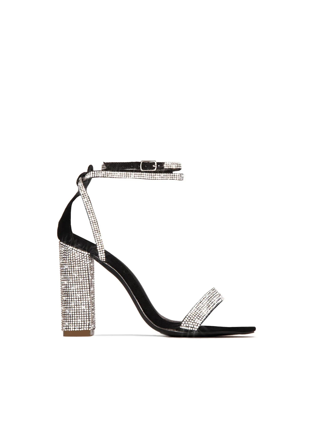 Women's Rhinestone Sandals™ Buckle Strap High Heels