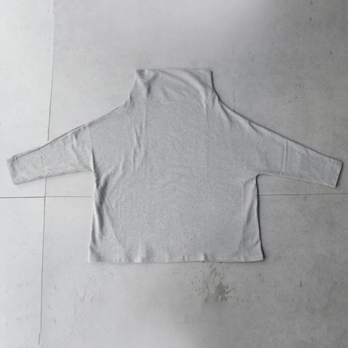 Women's Long Sleeve Casual Tops™ High-Neck Loose Oversize T-Shirt
