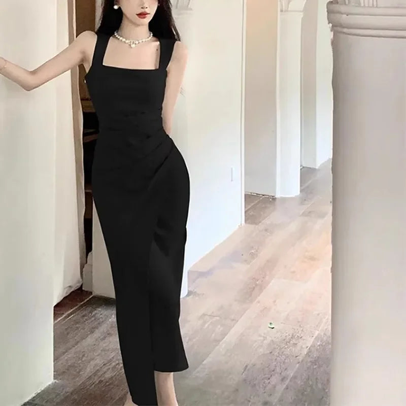 Women's Long Slim Fit Summer Dress™ High-end Feel Tank Dresses