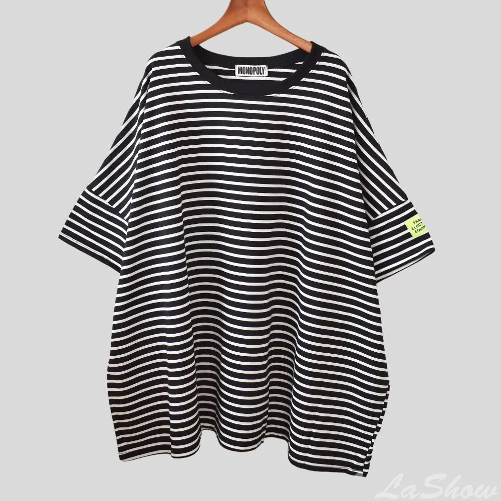 Women's Loose Long Sleeve T-shirt™ Plus Size Crew Neck T-shirt