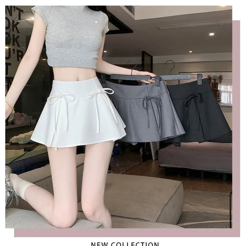 Women's Preppy Style Mini Skirt™ Low Waist Pleated Short Skirt