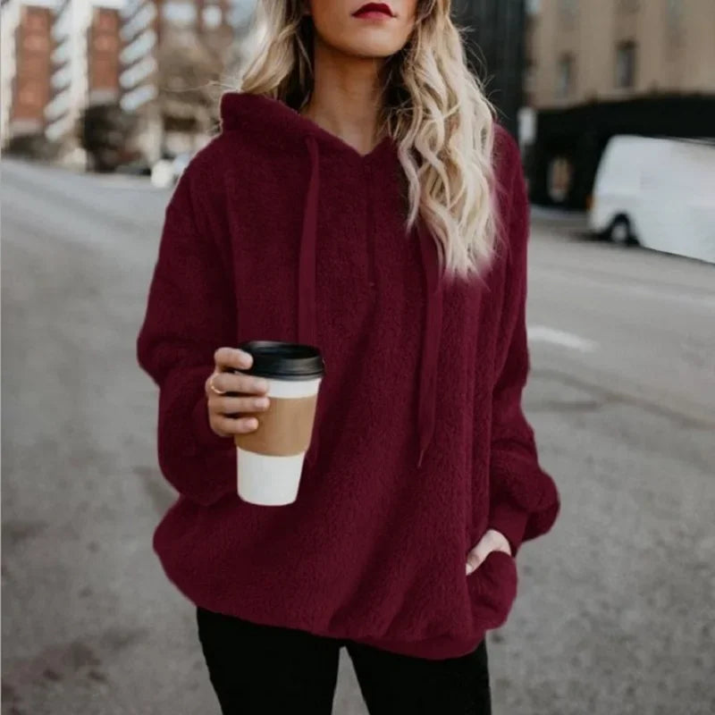 Women's Hoodies™ Monochromatic Long Sleeve Hoodies