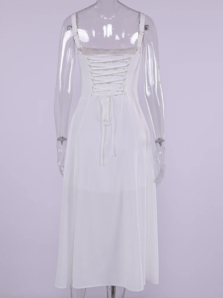 Women's Sleeveless Long Dress™ Padded Boned Robe Elegant Party Dresses