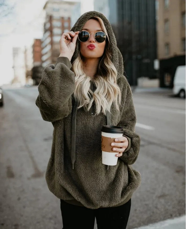 Women's Hoodies™ Monochromatic Long Sleeve Hoodies