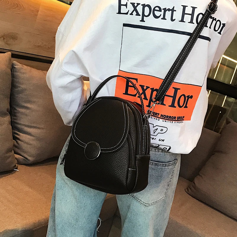 Women's Backpack™ Mini Soft Touch Multi-Function  Shoulder Bag Girl
