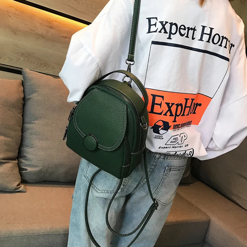 Women's Backpack™ Mini Soft Touch Multi-Function  Shoulder Bag Girl