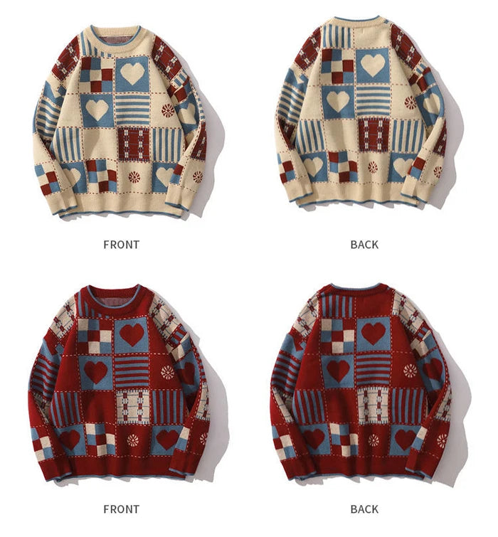 Women's Y2k Vintage Pullover™ Harajuku Retro Japanese Style Knitted Wool Pullover