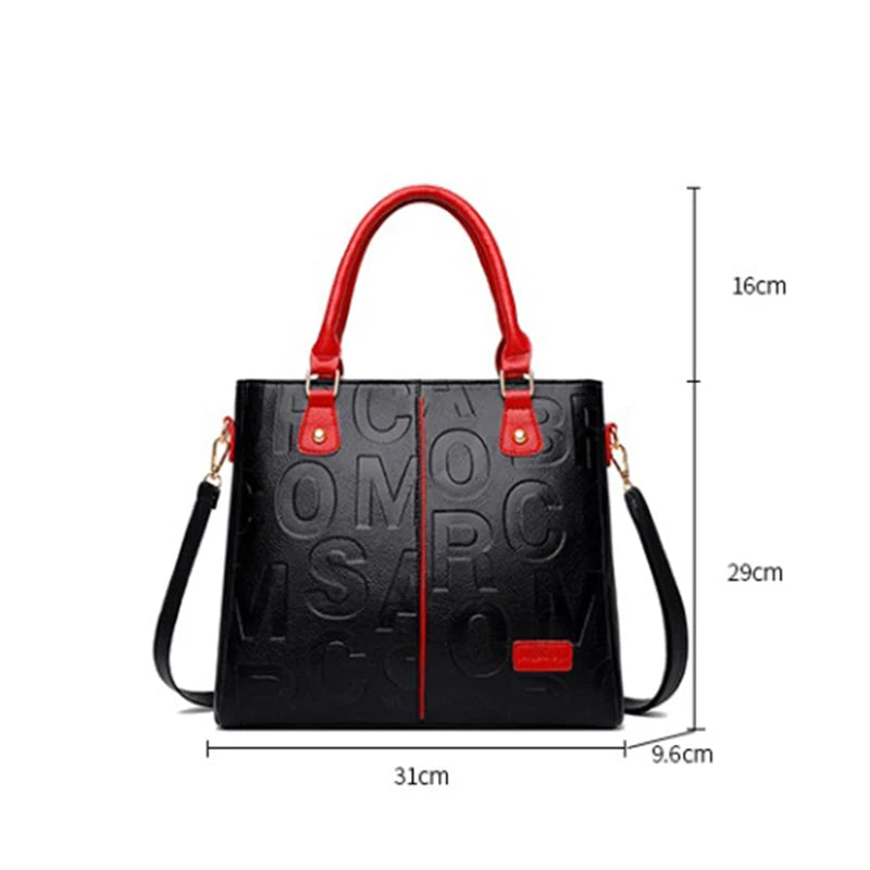 Women's  PU Leather Handbags™  Ladies Luxury Tote Handbag