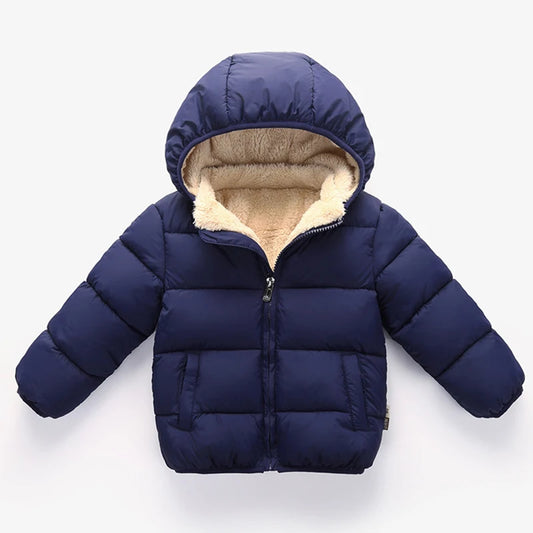 Baby Children Coats™ Warm Plush Thick Jackets Boys & Girls