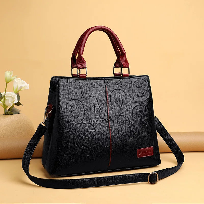 Women's  PU Leather Handbags™  Ladies Luxury Tote Handbag