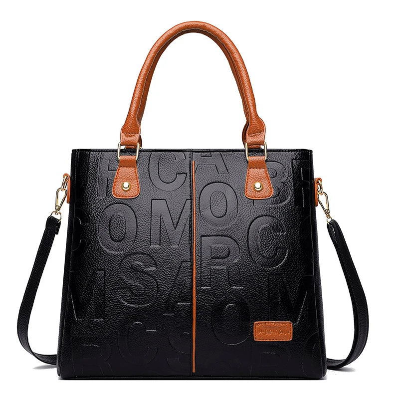 Women's  PU Leather Handbags™  Ladies Luxury Tote Handbag