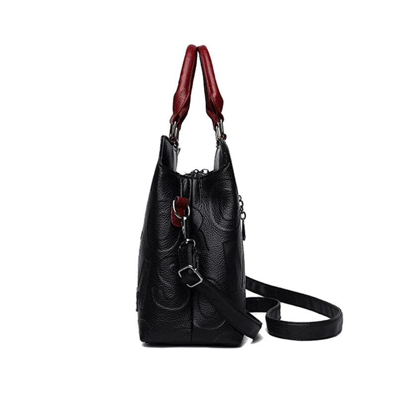 Women's  PU Leather Handbags™  Ladies Luxury Tote Handbag