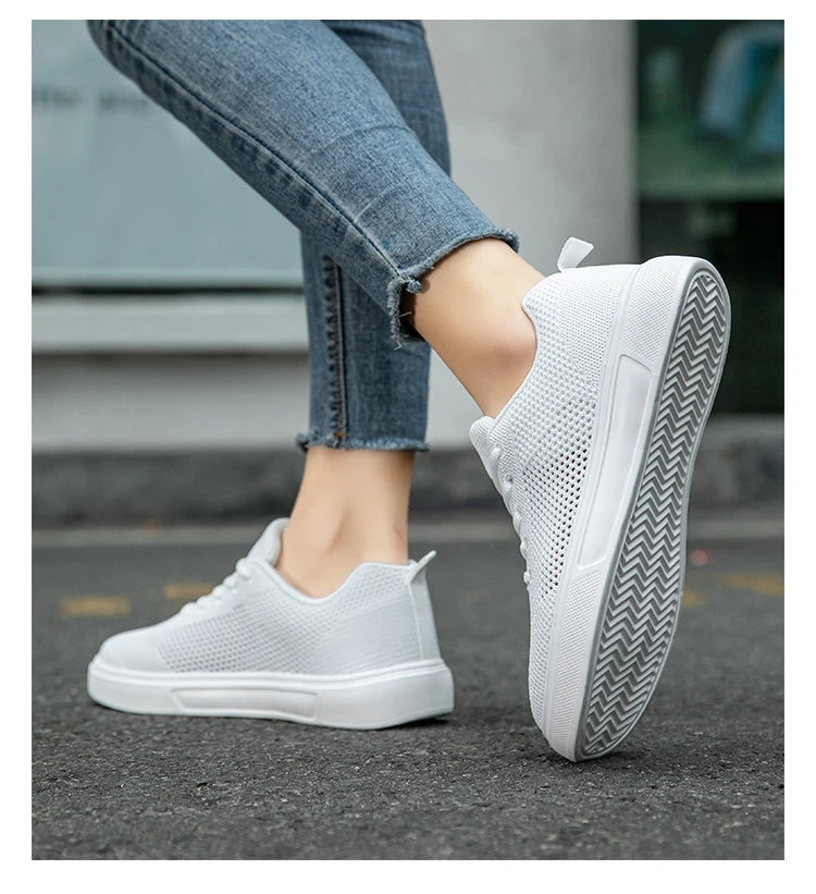 Women's breathable outdoor shoes™ summer mesh hollow casual sneakers