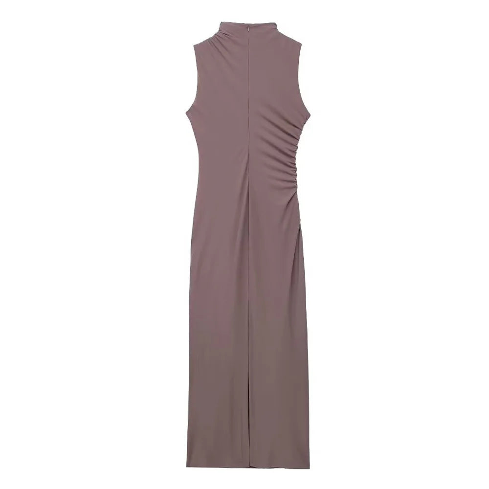 Women Dress™ Spring And Summer Fashionable Pleated Decorative Dress