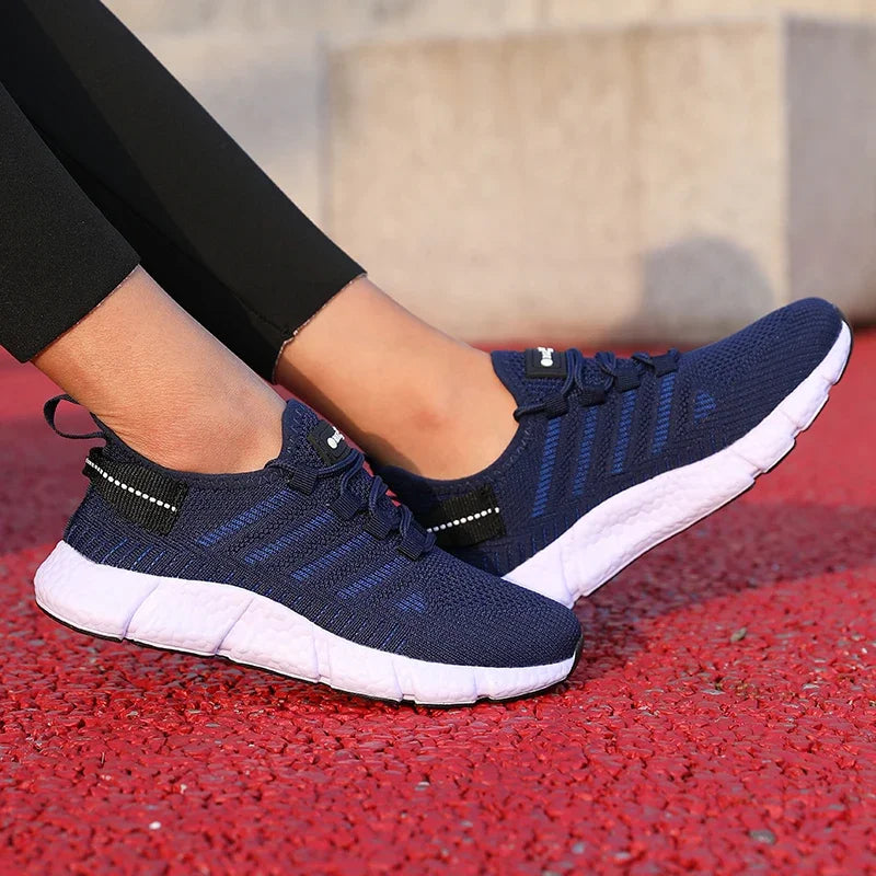 Women's Breathable Mesh Fabric Sneakers™ Lightweight Casual Versatile Flat Shoes