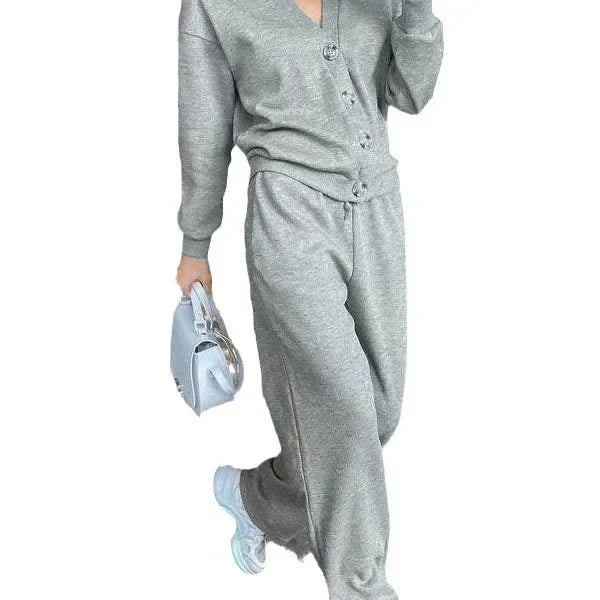 Women's Comfortable Sporty Set™ Casual Jacket Open Cardigan + Long Pants Set