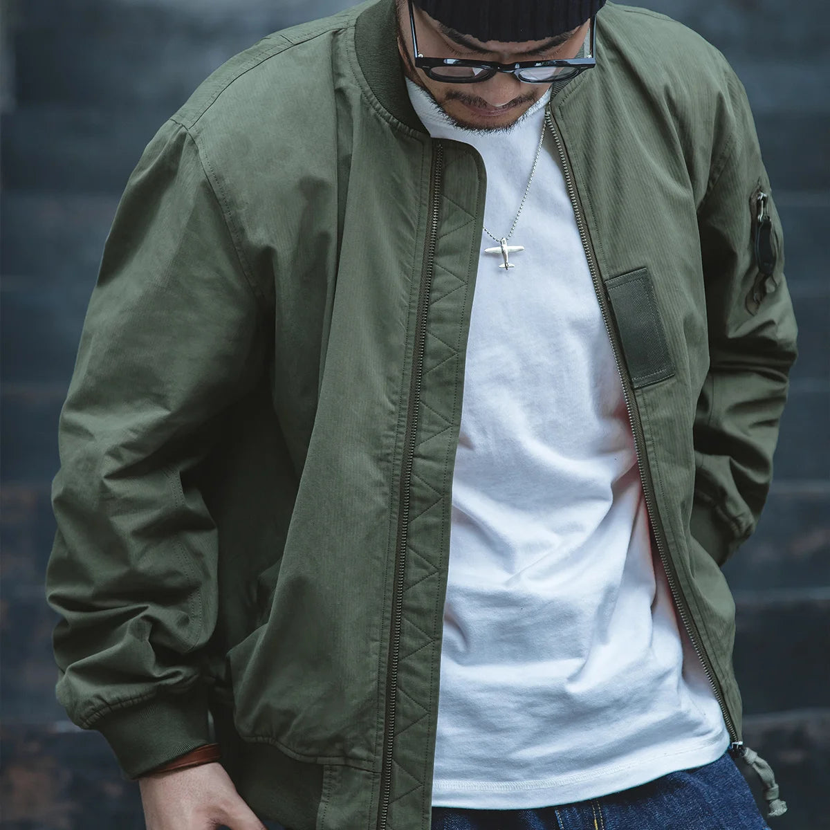 Men's Bomber Jacket™ Maden Retro MA1 Wind proof Jackets