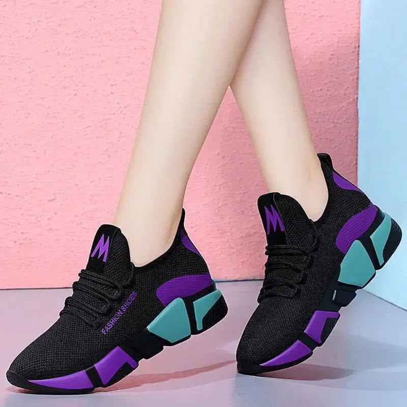 Women's Shoes™ Comfortable Spring Autumn Versatile Lace Up Lightweight Sports Shoes