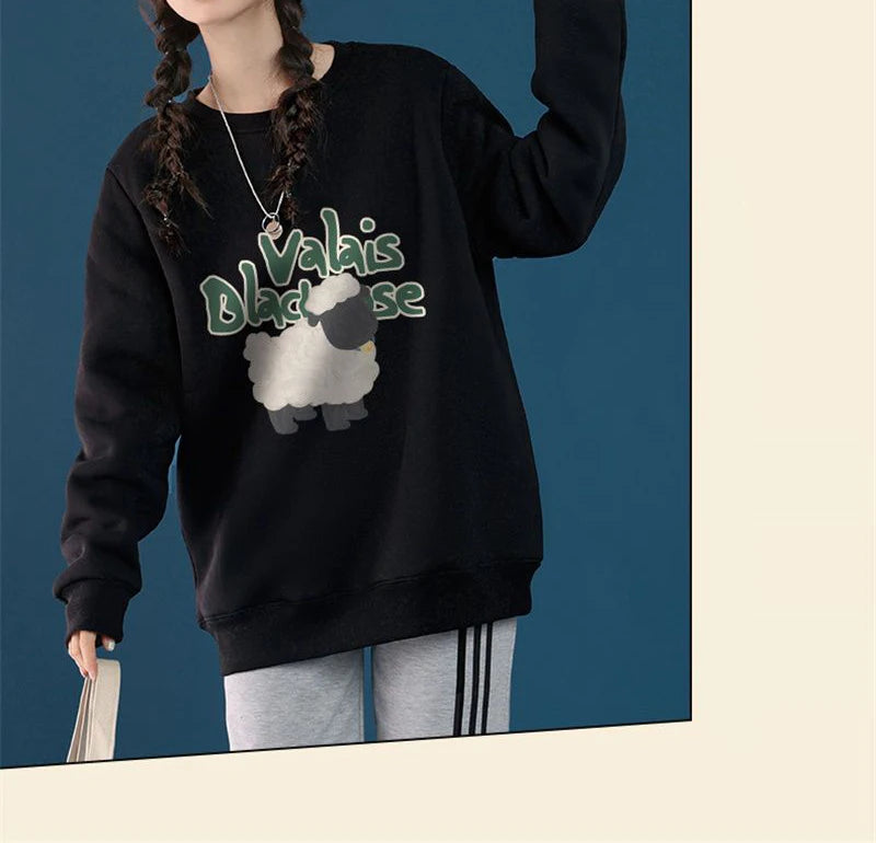 Women's Casual Loose Sweatshirts™ Lambs Wool Fleece