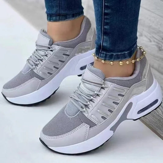 Women's Mesh Breathable Running Sneakers™ Vulcanize Platform Casual Chunky Shoes