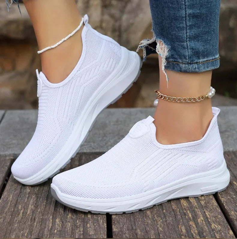 Women's Sneakers™ Lightweight Breathable Flats Slip on Casual Shoes