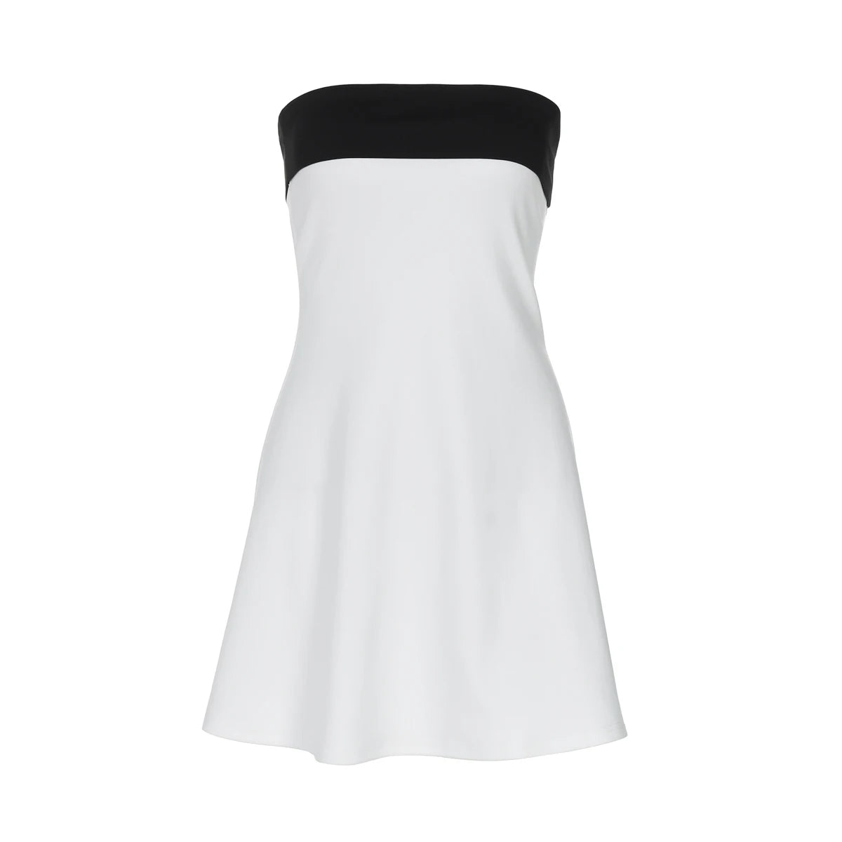 Women's Strapless Patchwork Mini Dress™ Elegant Bodycon Mini Dress