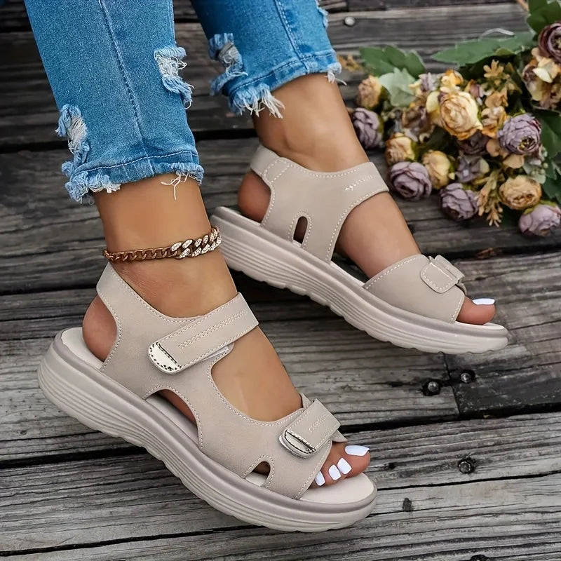 Women's Sole Durable Sandals™ Outdoor Beach Slippers Platform Sandals
