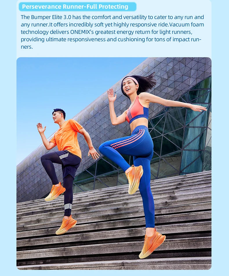 ONEMIX New Cushioning Running Shoes™ Men & Women  Lace Up Sports Women Non-slip Outdoor Athletic Sneakers