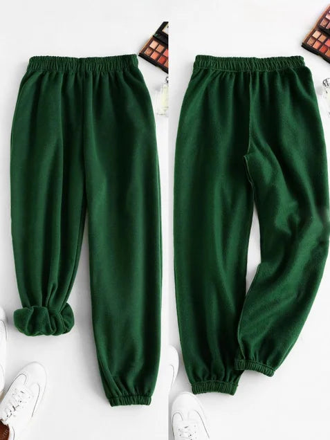 Women's Comfortable High Waist Sweatpants™ Stretchy and Soft Elastic Waistband Pants