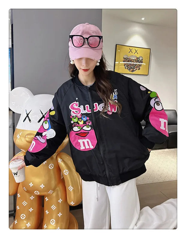 Women's Cross-border Jacket™ Loose Fit Hip Hop Top Jacket