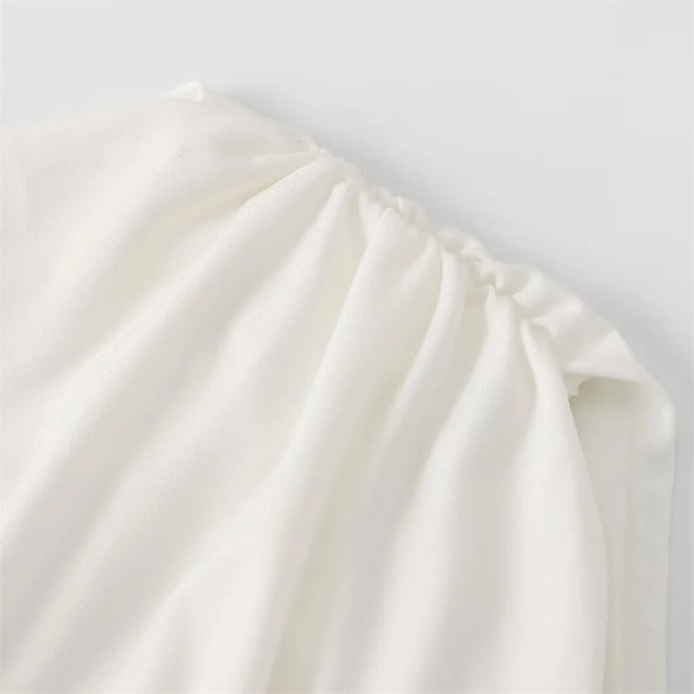 Women Dress™ Spring And Summer Fashionable Pleated Decorative Dress
