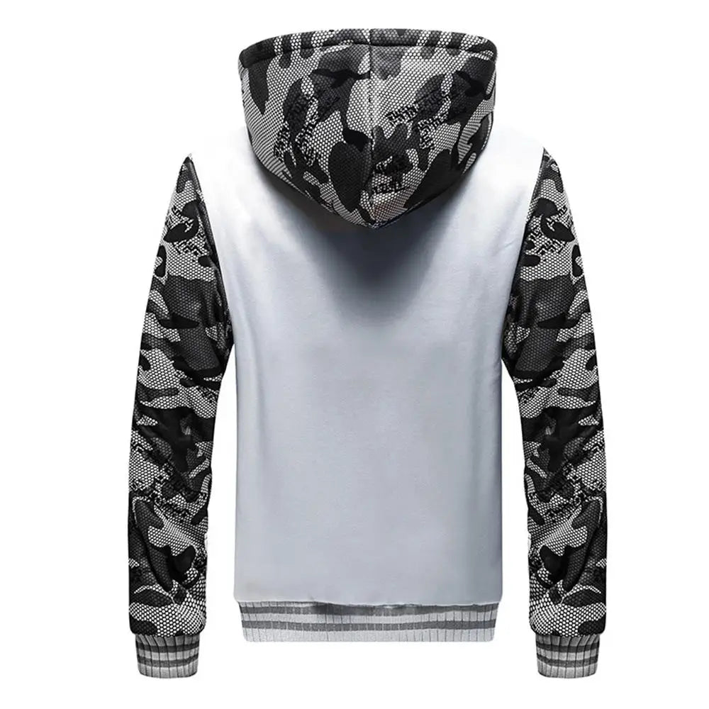 Men's Camouflage Jacket™ Casual Hoodies Long Sleeve Thicken Fleece Winter Jackets