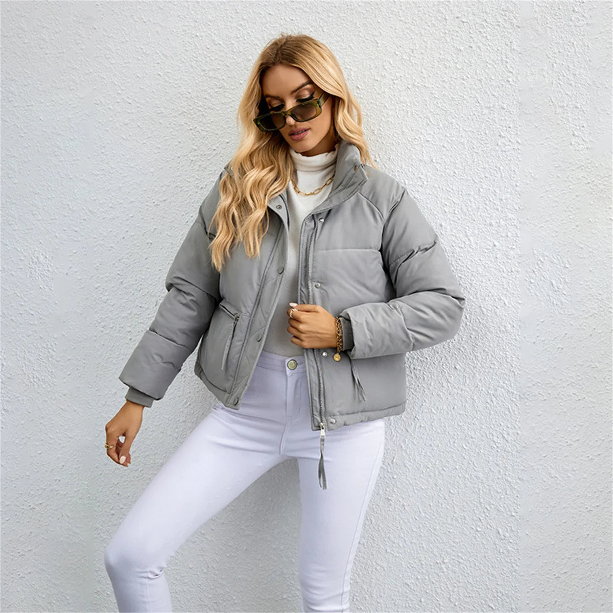 Women's Cotton Jacket™ Short Korean Collar Parkas jackets