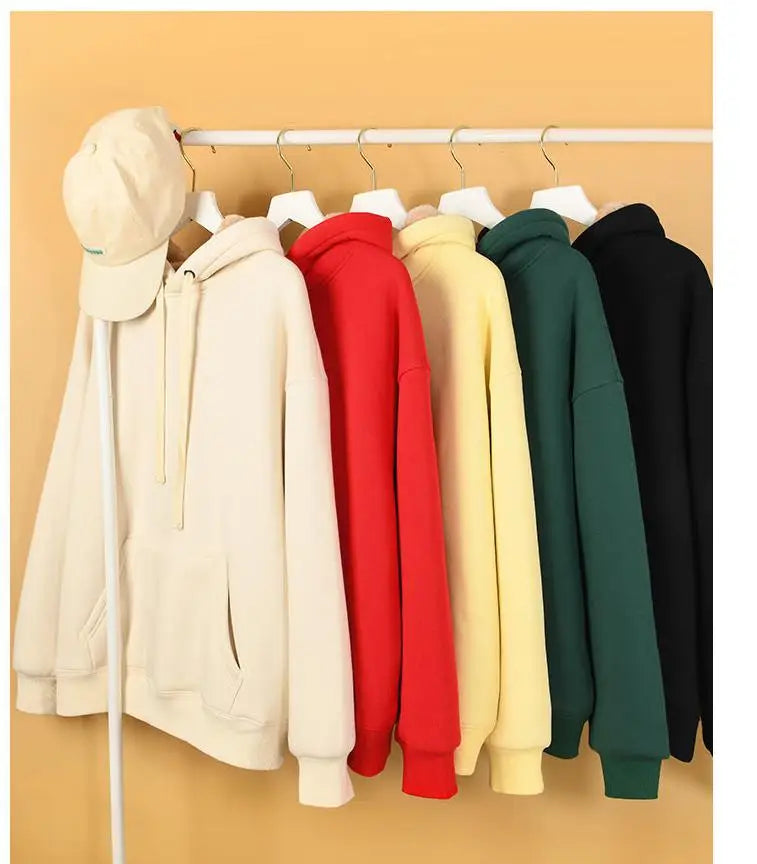 Women's Lamb Wool Pullovers™ Velvet Cartoon Hoodies