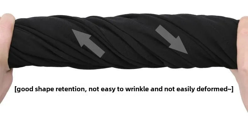 Women's High-Waisted Draped Bell Bottom Trousers™ Loose-Fit Floor-Length Straight-Leg Pants