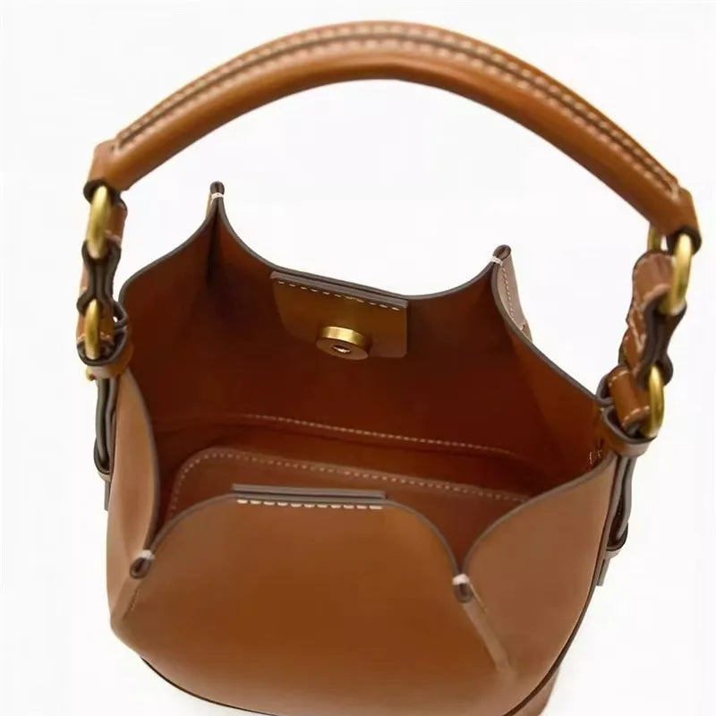 Women's Bag™ Korean Style Drawstring Portable Crossbody Wide Drawstring Bucket Bag