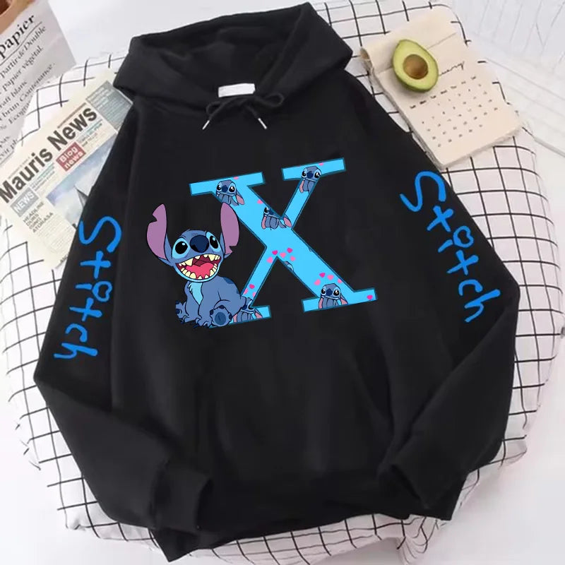 Women's Y2K Hoodies™ Cute Kawaii Disney Lilo & Stitch Anime Printed Hoody