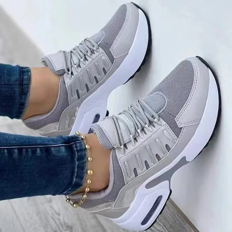 Women's Mesh Breathable Running Sneakers™ Vulcanize Platform Casual Chunky Shoes