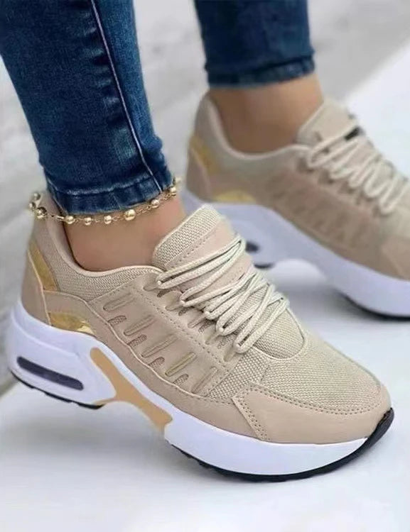 Women's Mesh Breathable Running Sneakers™ Vulcanize Platform Casual Chunky Shoes