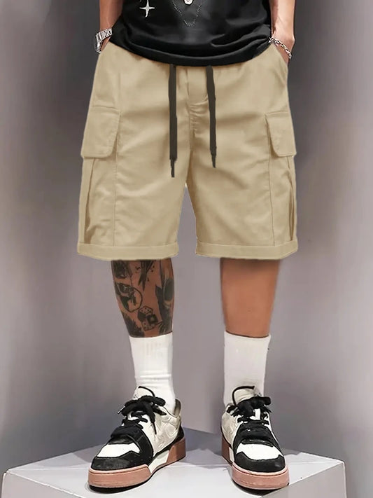 Men's Cargo Short Pants™ Multi-Pocket Design Casual Short Trousers