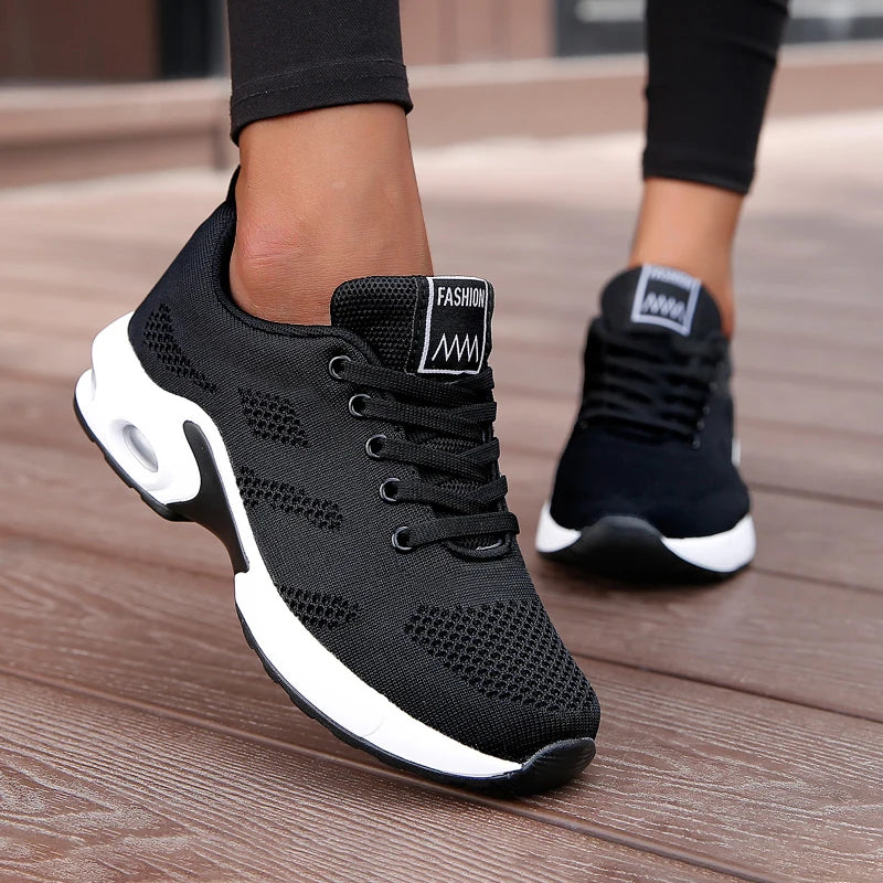 Women's Sneakers™ Breathable Walking Mesh Flat Shoes Platform Sneakers
