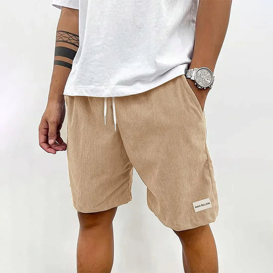 Men's Corduroy Short Pants™ Summer Beach Baggy Short Trousers