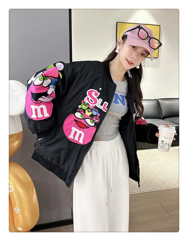 Women's Cross-border Jacket™ Loose Fit Hip Hop Top Jacket