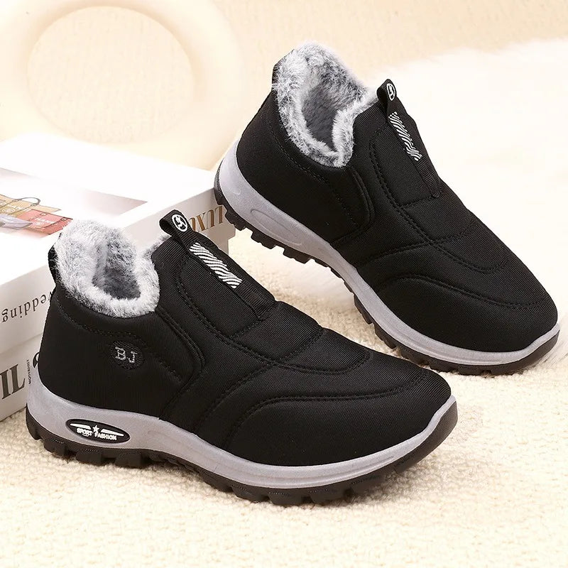 Women's Fleece Lined Snow Boots™ Winter Warm Waterproof Slip on Ankle Boots