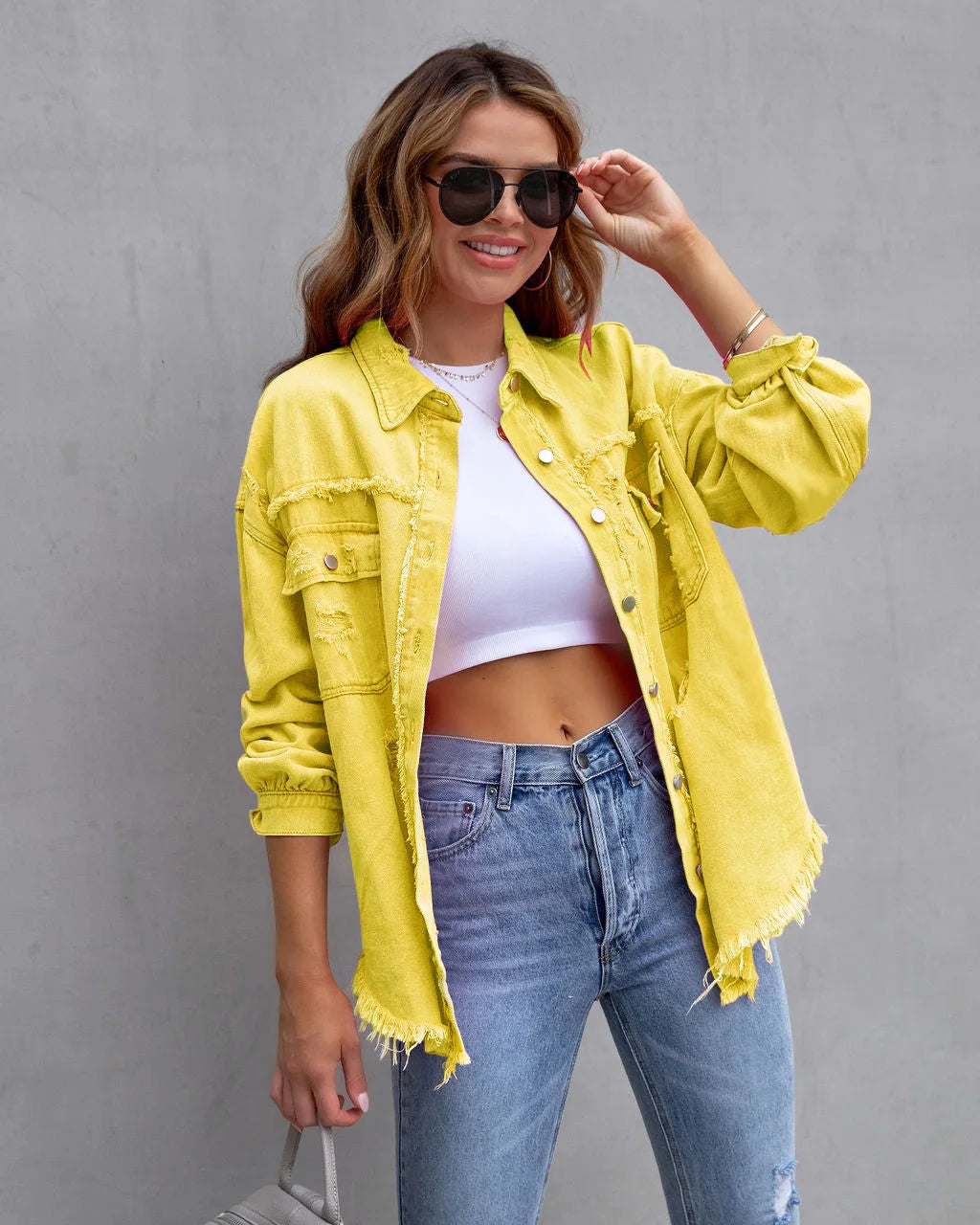 Women's Denim Shirts™ Vintage Oversized Loose Shirt