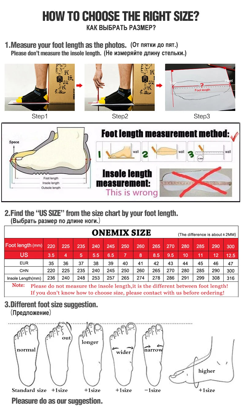 ONEMIX New Cushioning Running Shoes™ Men and Women Lace Up Sports Non-slip Outdoor Athletic Sneakers