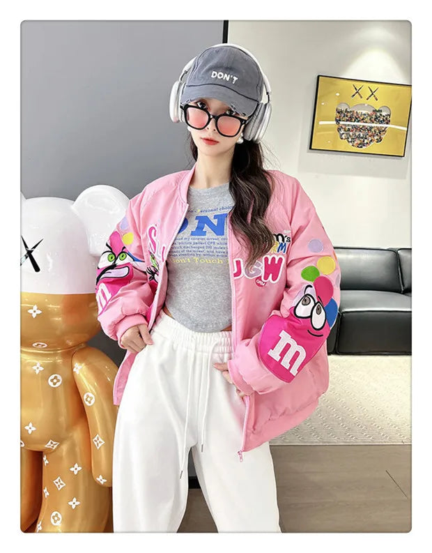Women's Cross-border Jacket™ Loose Fit Hip Hop Top Jacket